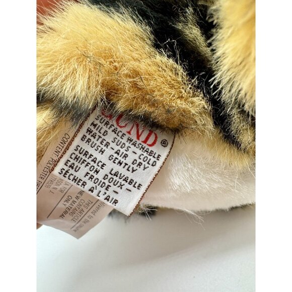 Vintage Gund Tomba Tamba Tiger Striped 9" Plush 1982 #9017 w Tag - Picture 4 of 7